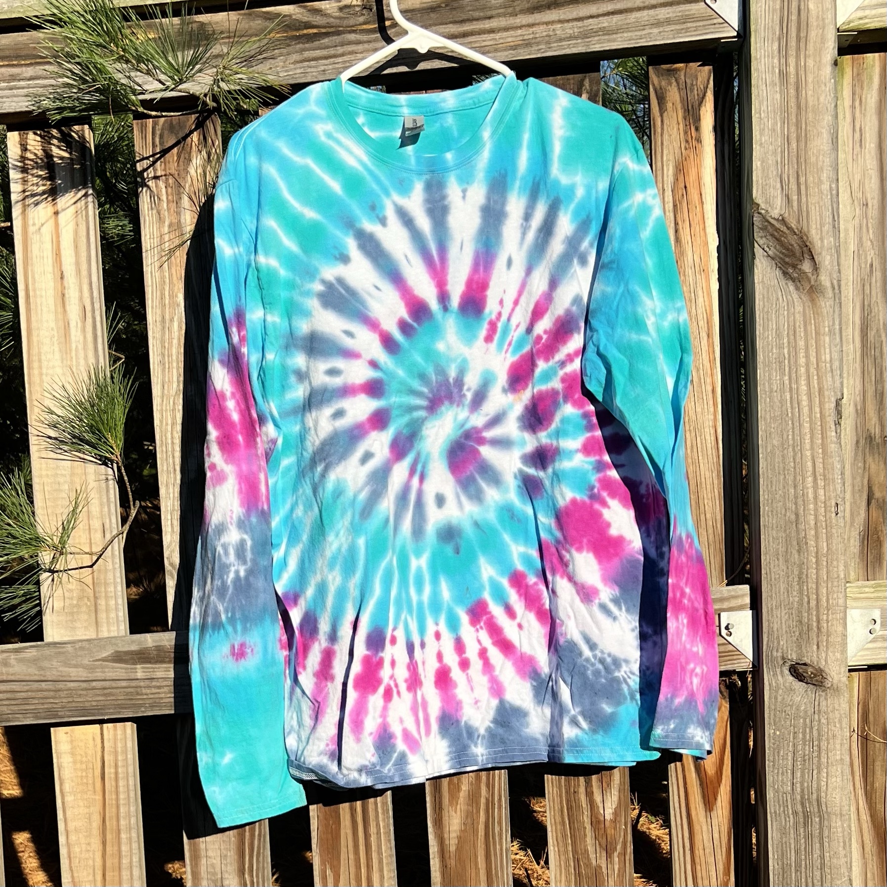 How to Tie Dye Rainbow Arch Pattern